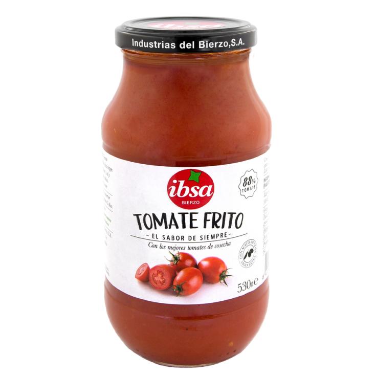 TOMATE FRITO EN ACEITE OLIVA, 530G IBSA