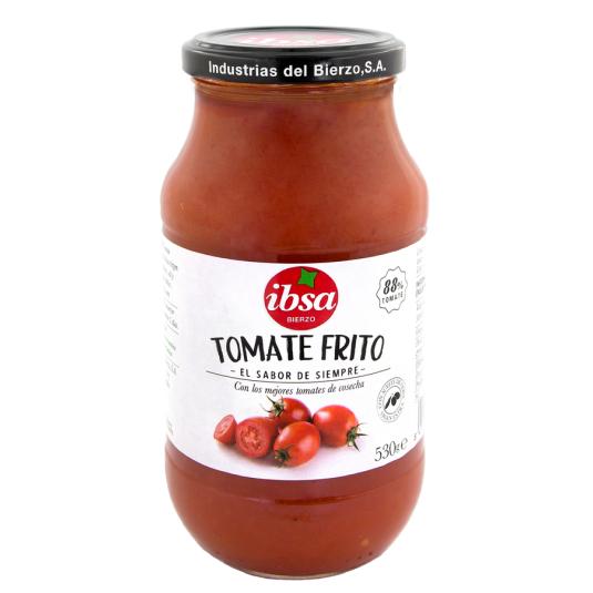 TOMATE FRITO EN ACEITE OLIVA, 530G IBSA