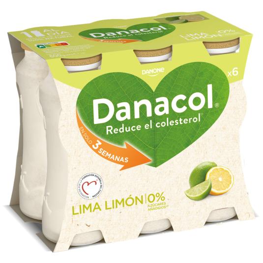 DANACOL LIMA-LIMON, 8X100GR DANONE