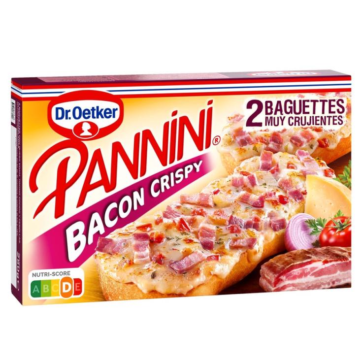 PANNINI BACON , 2X125G DR OETKER