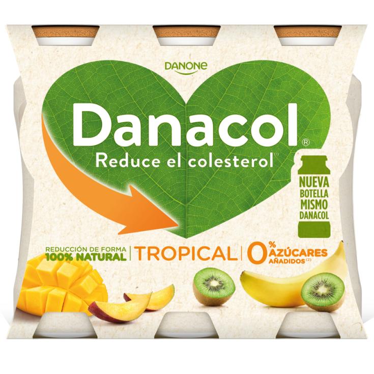 DANACOL TROPICAL, 6X100GR DANONE