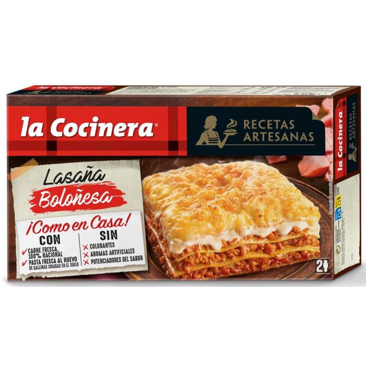 LASAÑA BOLOÑESA , 500G LA COCINERA