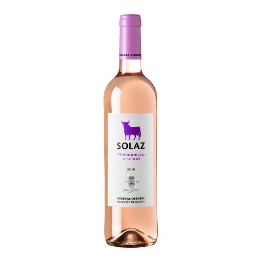 VINO ROSADO D.O T.CASTILLA, 750ML SOLAZ