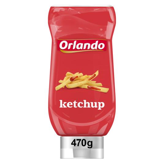 KETCHUP BOCA ABAJO, 455GR ORLANDO