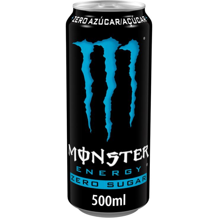 BEBIDA ENERGETICA ZERO, 500ML MONSTER