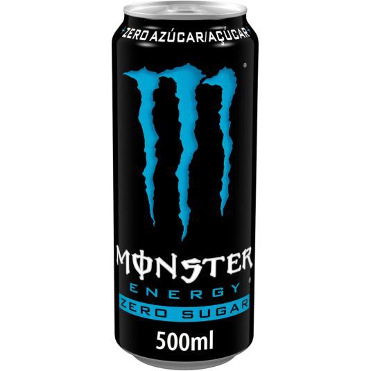 BEBIDA ENERGETICA ZERO, 500ML MONSTER