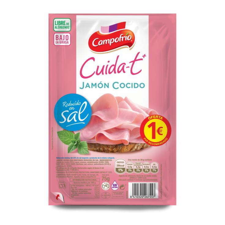 JAMON COCIDO CUIDA-T, 65G CAMPOFRIO