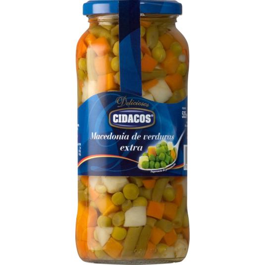 MACEDONIA VERDURAS TARRO, 320GR CIDACOS