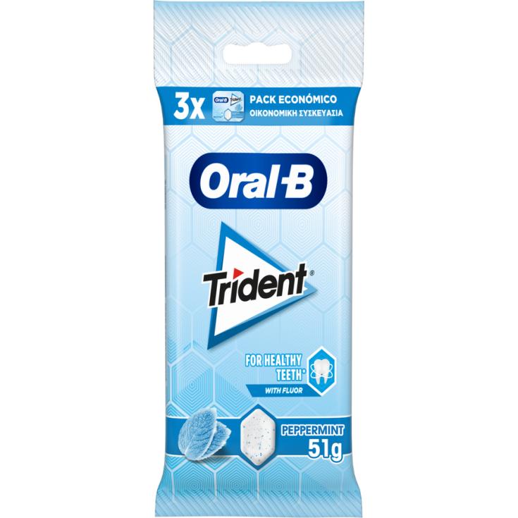 CHICLES ORAL B MENTA , P3 TRIDENT