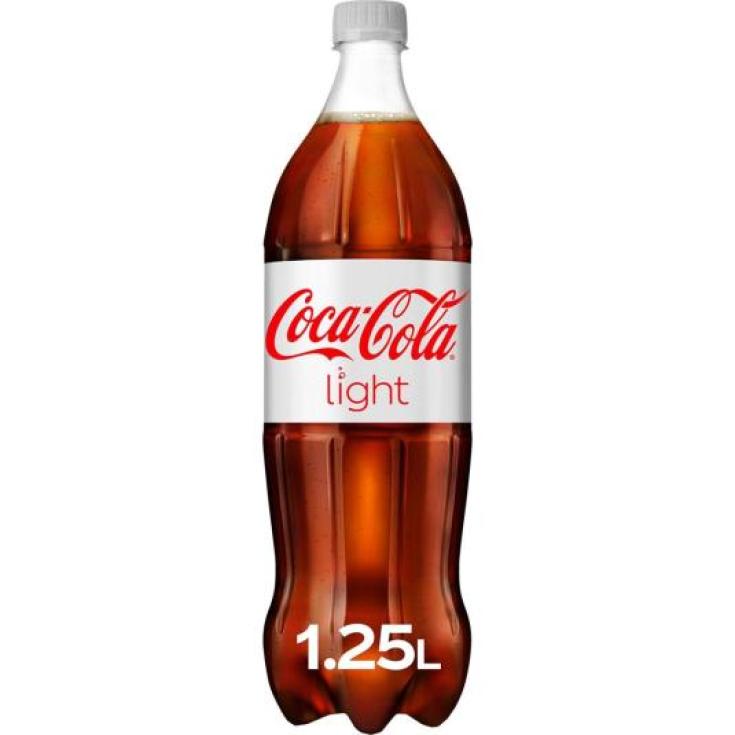 REFRESCO DE COLA LIGHT, 1.25L COCA COLA