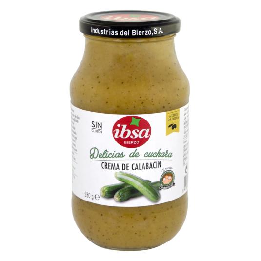 CREMA CALABACIN TARRO, 530GR IBSA