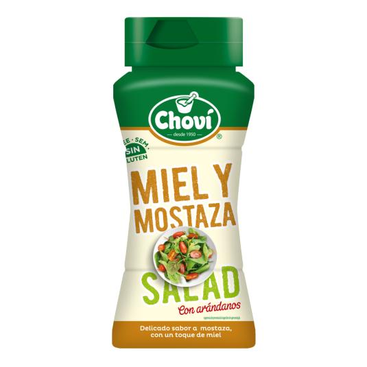 SALSA MIEL Y MOSTAZA, 255GR CHOVI