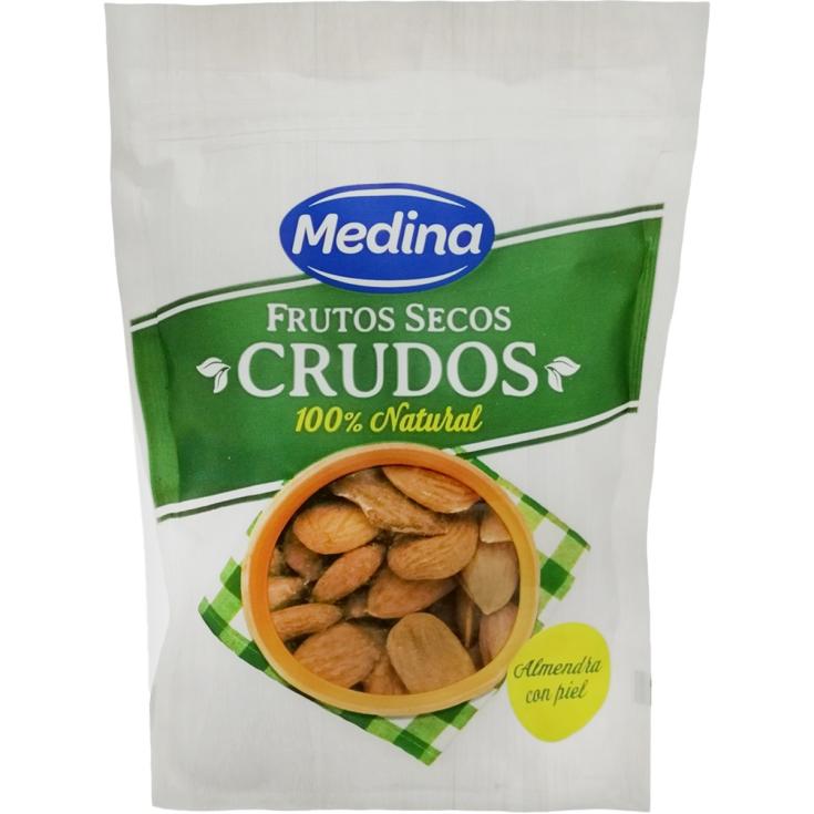 ALMENDRA CRUDA, 125GR MEDINA