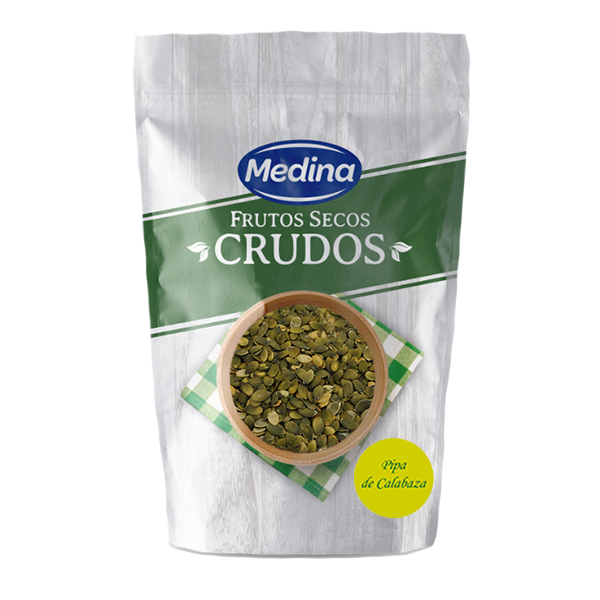 PIPA DE CALABAZA PELADA, 125GR MEDINA