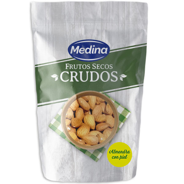 ALMENDRA CRUDA ECO, 100GR MEDINA