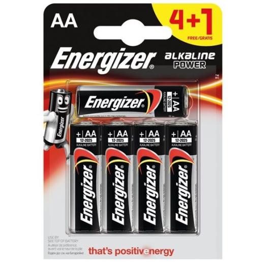 PILA AA LR6 BLISTER 4+1UD ENERGIZER