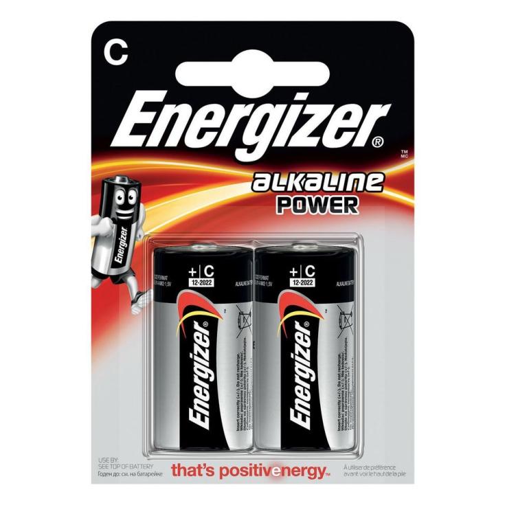 PILA ALCALINA POWER LR14 (C) 2UD ENERGIZER