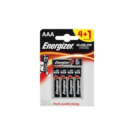 PILA AAA ALCALINA LR3 4+1 UD ENERGIZER