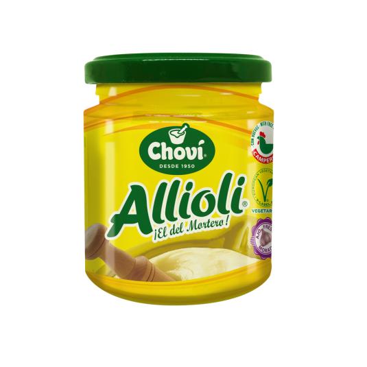 SALSA ALLIOLLI, 200ML CHOVI