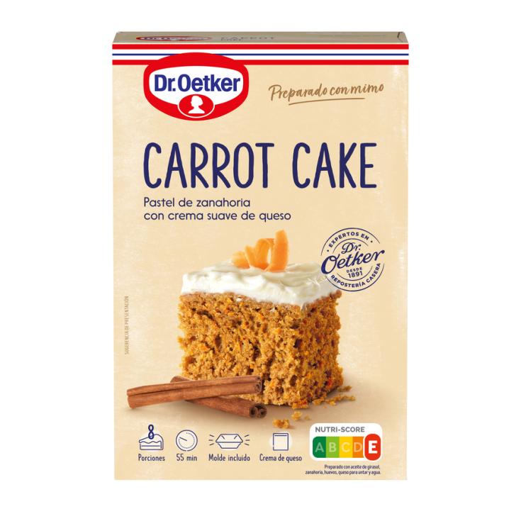 PASTEL DE ZANAHORIA, 315GR DR OETKER