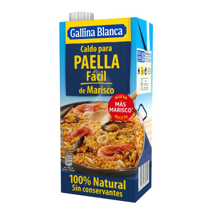 CALDO PARA PAELLA, 1L GALLINA BLANCA