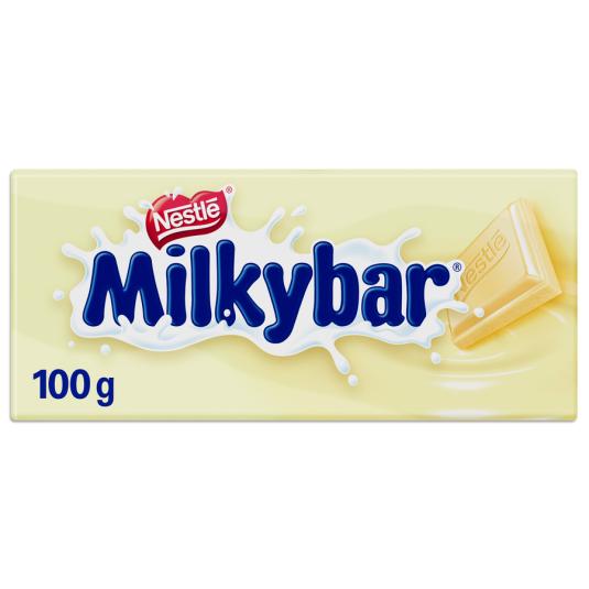 CHOCOLATE BLANCO, 100GR MILKYBAR