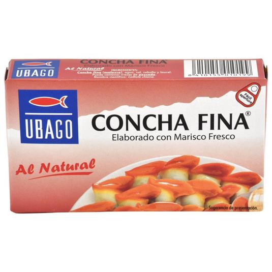 CONCHA FINA, 70GR UBAGO