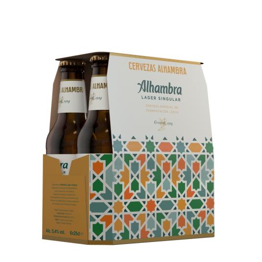 CERVEZA ESPECIAL, 6X250ML ALHAMBRA