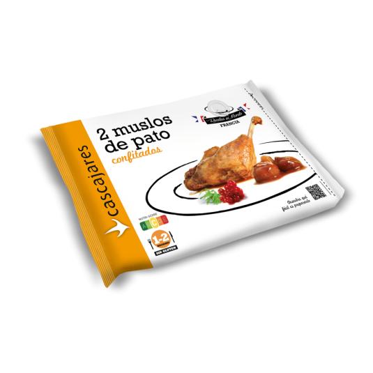 MUSLO DE PATO CONFITADO, 350GR CASCAJARES