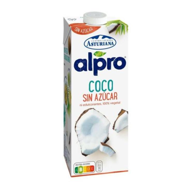 BEBIDA DE COCO SIN AZUCAR, 1L ALPRO