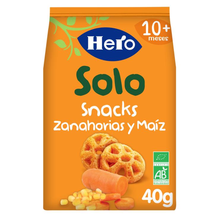 SNACK DE ZANAHORIA, 40G HERO BABY