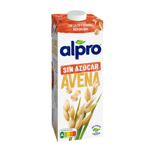 BEBIDA DE AVENA SIN AZUCAR, 1L ALPRO