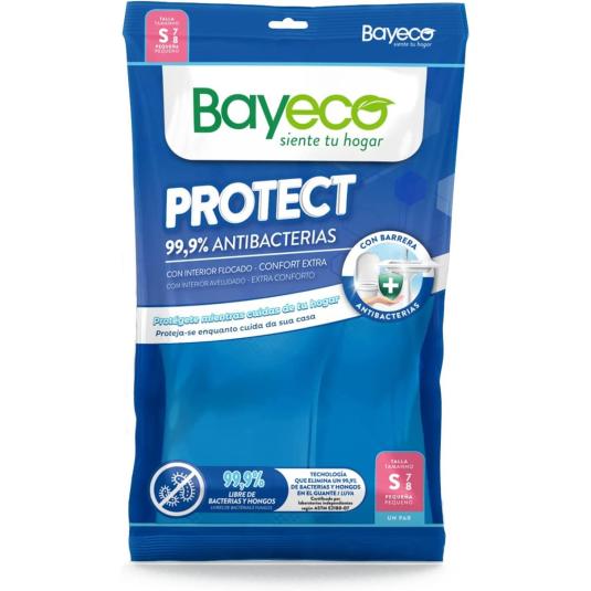 GUANTE ANTIBACTERIAS TALLA PEQUEÑA, 1PAR BAYECO