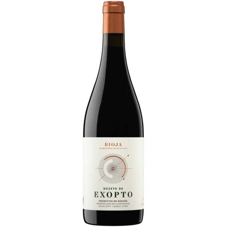 VINO TINTO D.O. RIOJA, 750ML BOCETO DE EXOPTO