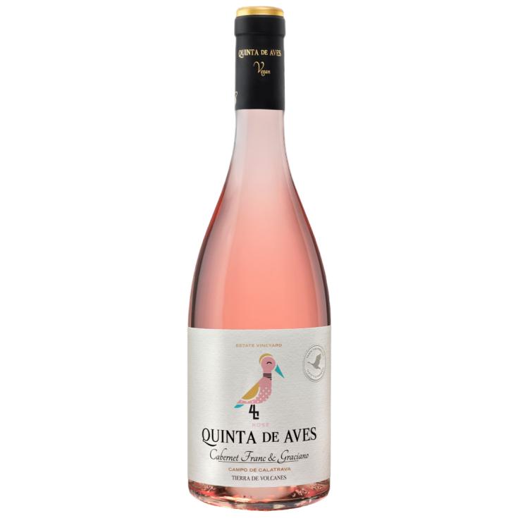 VINO ROSADO D.O.CAMPO CALATRAVA, 750ML QUINTA DE AVES