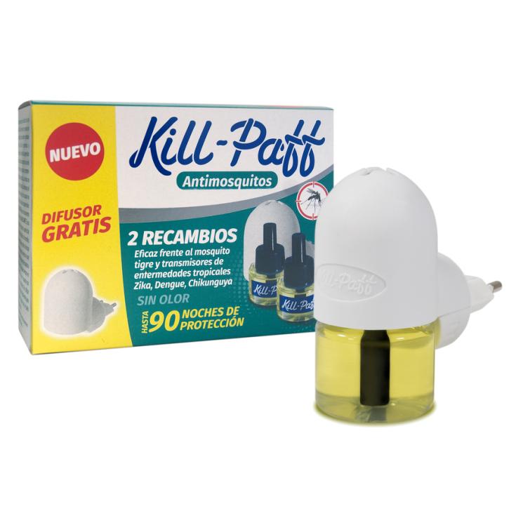 INSECTICIDA ELECTRICO MOSQUITOS AP+REC+ REC GRATIS KILL-PAFF