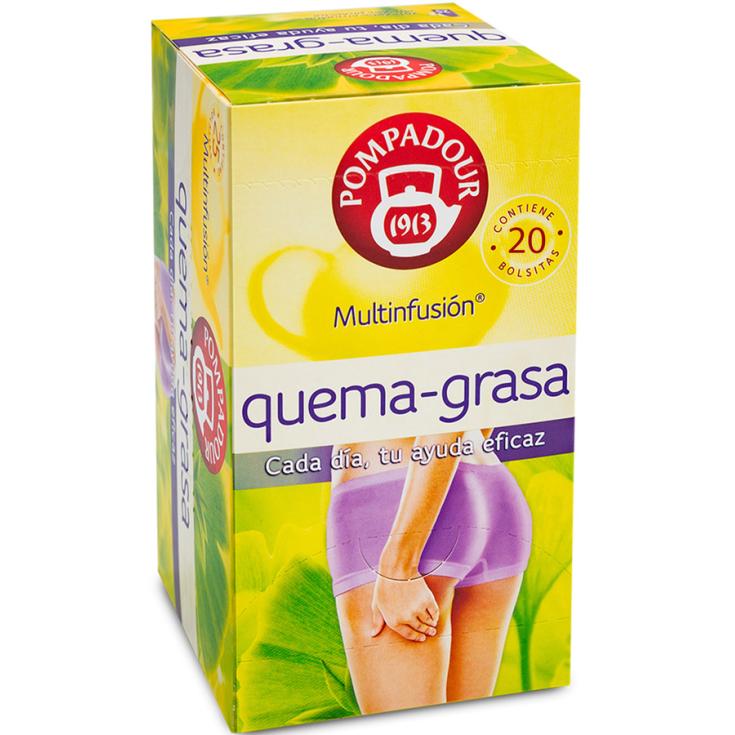 QUEMA GRASA, 20 SOBRES POMPADOUR