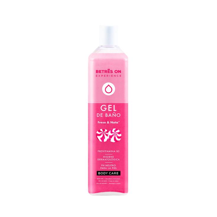 GEL DE DUCHA FRESA Y NATA, 750 ML BETRES