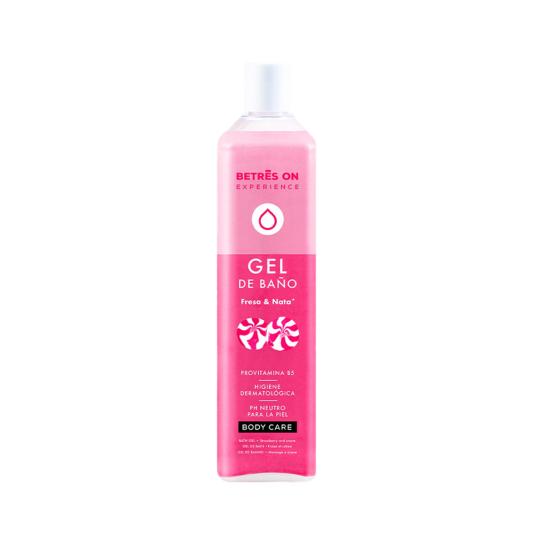 GEL DE DUCHA FRESA Y NATA, 750 ML BETRES