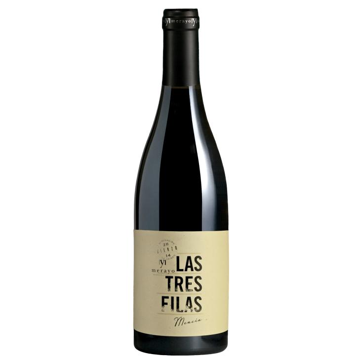 VINO TINTO CRIANZA D.O. BIERZO, 750ML LAS TRES FILAS