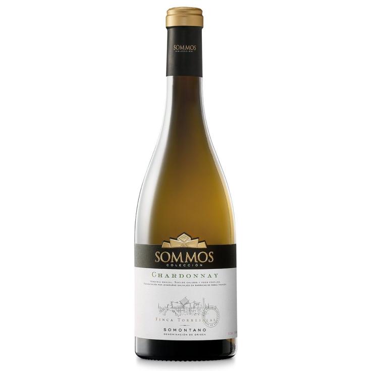 VINO BLANCO CHARDONAY SOMONTANO, 750ML SOMMOS