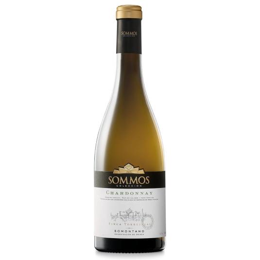 VINO BLANCO CHARDONAY SOMONTANO, 750ML SOMMOS