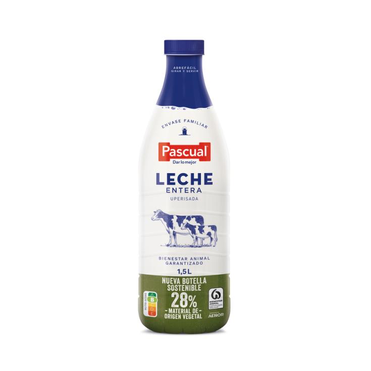 LECHE ENTERA, 1,5L PASCUAL