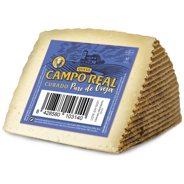 QUESO CURADO CUÑA, 250G CAMPO REAL