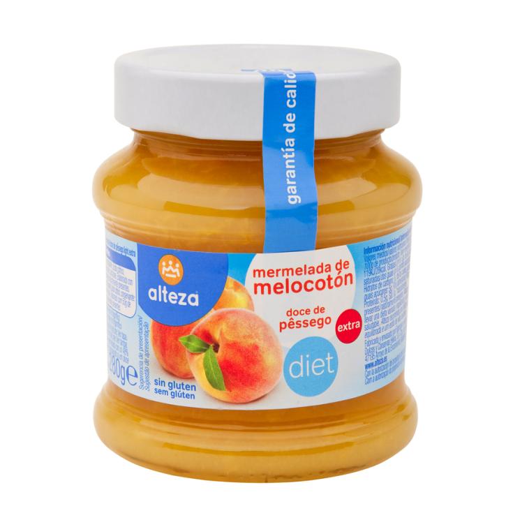 MERMELADA 0% AZUCAR MELOCOTON, 350GR ALTEZA