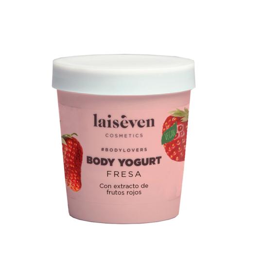 CREMA BODY YOGURT FRESA, 300ML LAISEVEN