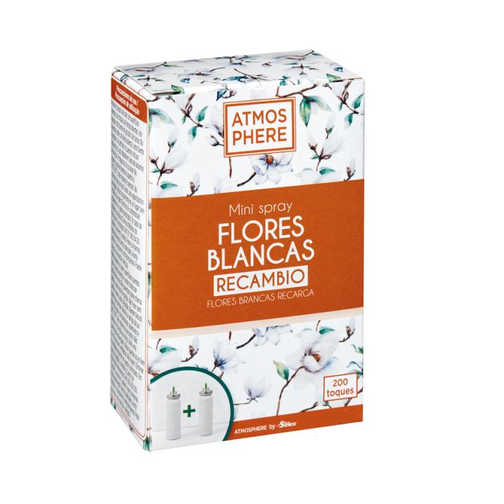 RECAMBIO 200 TOQUES FLOR BLANCA, 2 UD CENTRA LINE