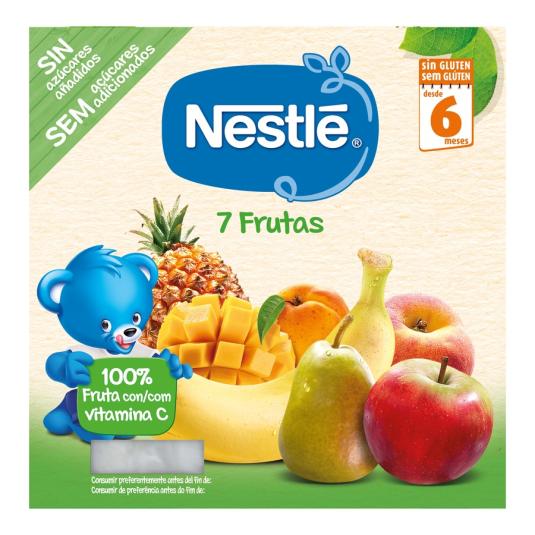 TARRINA 7 FRUTAS, 4X100G NESTLE