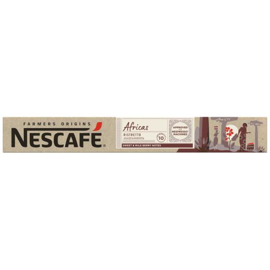 CAFE AFRICAS FARMER ORIGINS, 10UD NESCAFE