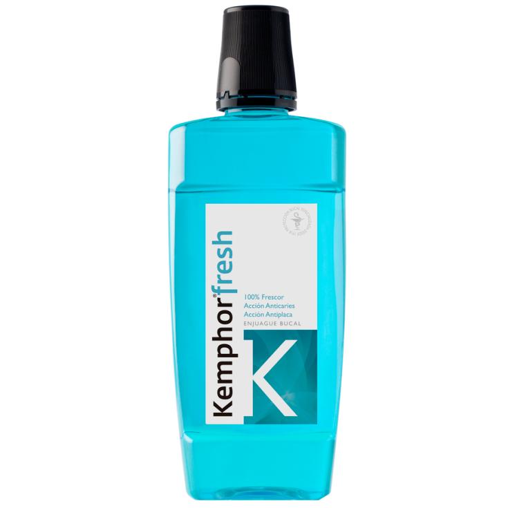 ENJUAGUE BUCAL FLUORADO AZUL, 500ML KEMPHOR